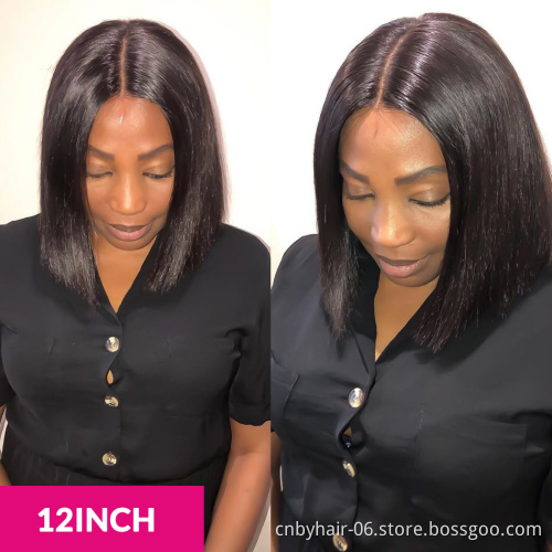 WeKeSi Transparent HD Full Lace Bob Human Hair Lace Frontal Wigs For Black Women Brazilian Virgin Hair Lace Front Wig Wholesale